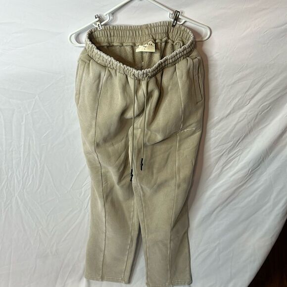 YoungLA size large tan sweat pants new without tags - Picture 1 of 8